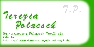 terezia polacsek business card